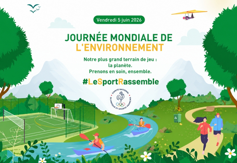 Journée mondiale de l’environnement : la FSCF engagée pour des pratiques sportives et culturelles plus responsables